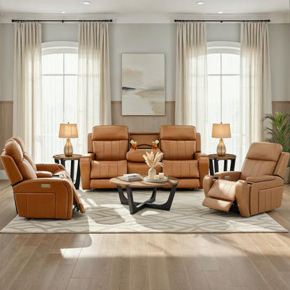 Hampton Leather Power Recliner