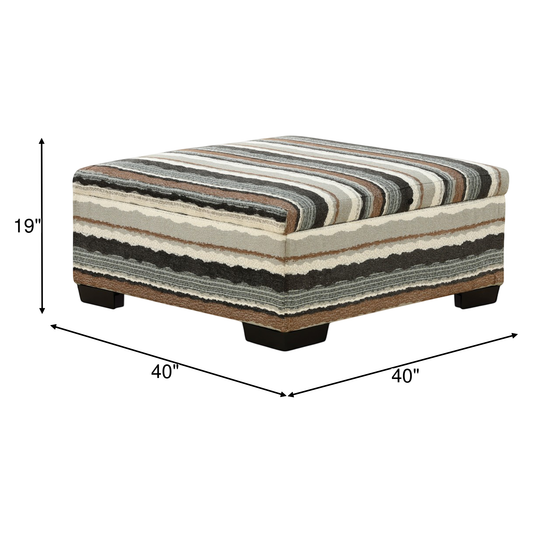 Bermuda Storage Ottoman - alternate view