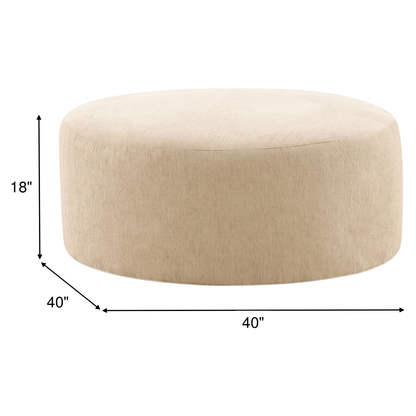 Asher Accent Ottoman