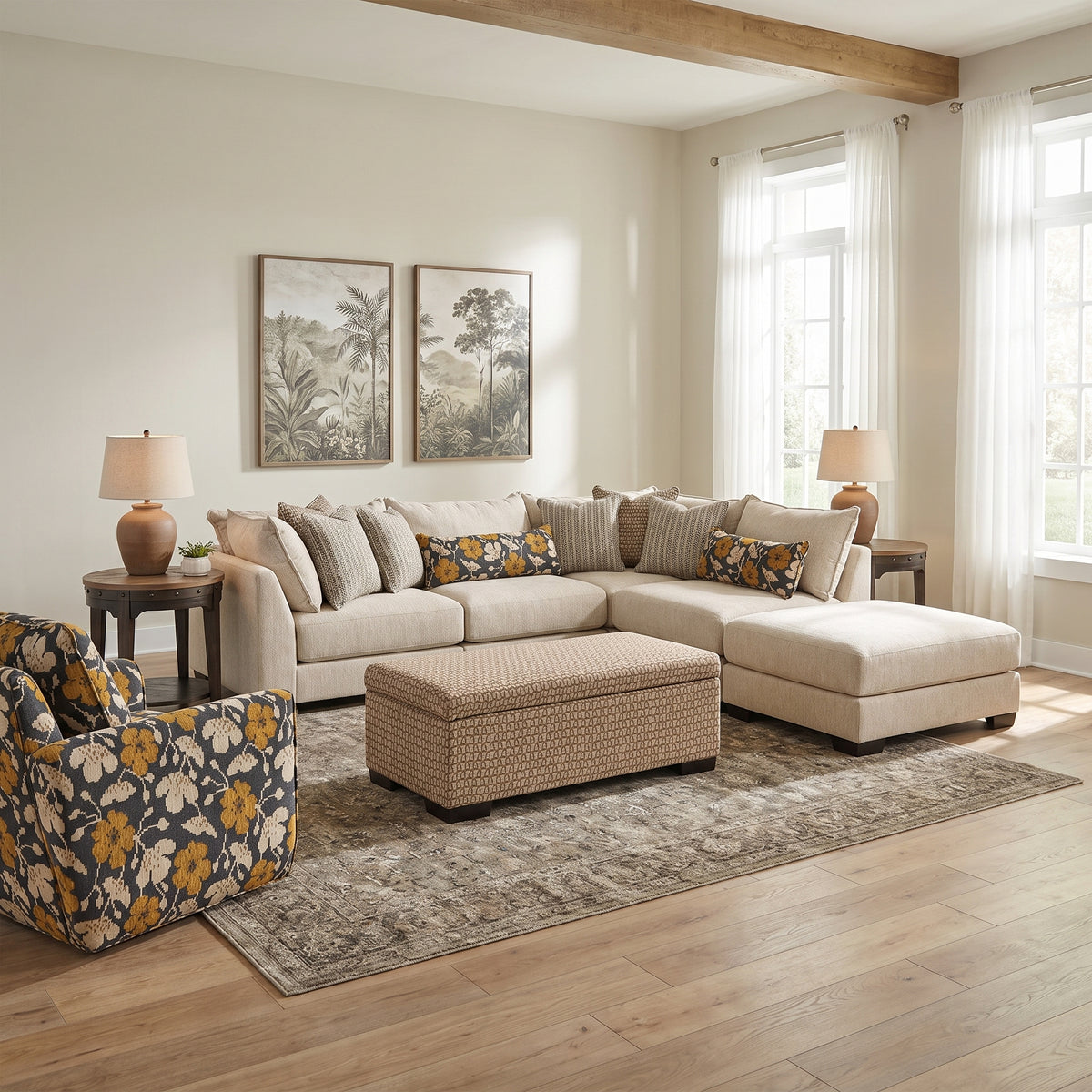 Morris 5-Piece Modular Sectional
