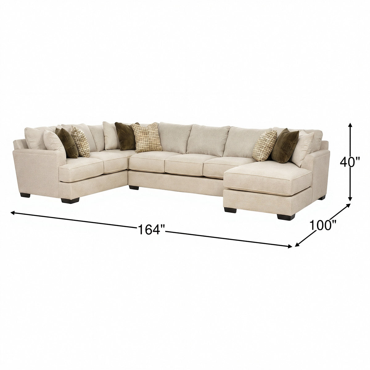 Tranquility 3-Piece Sectional