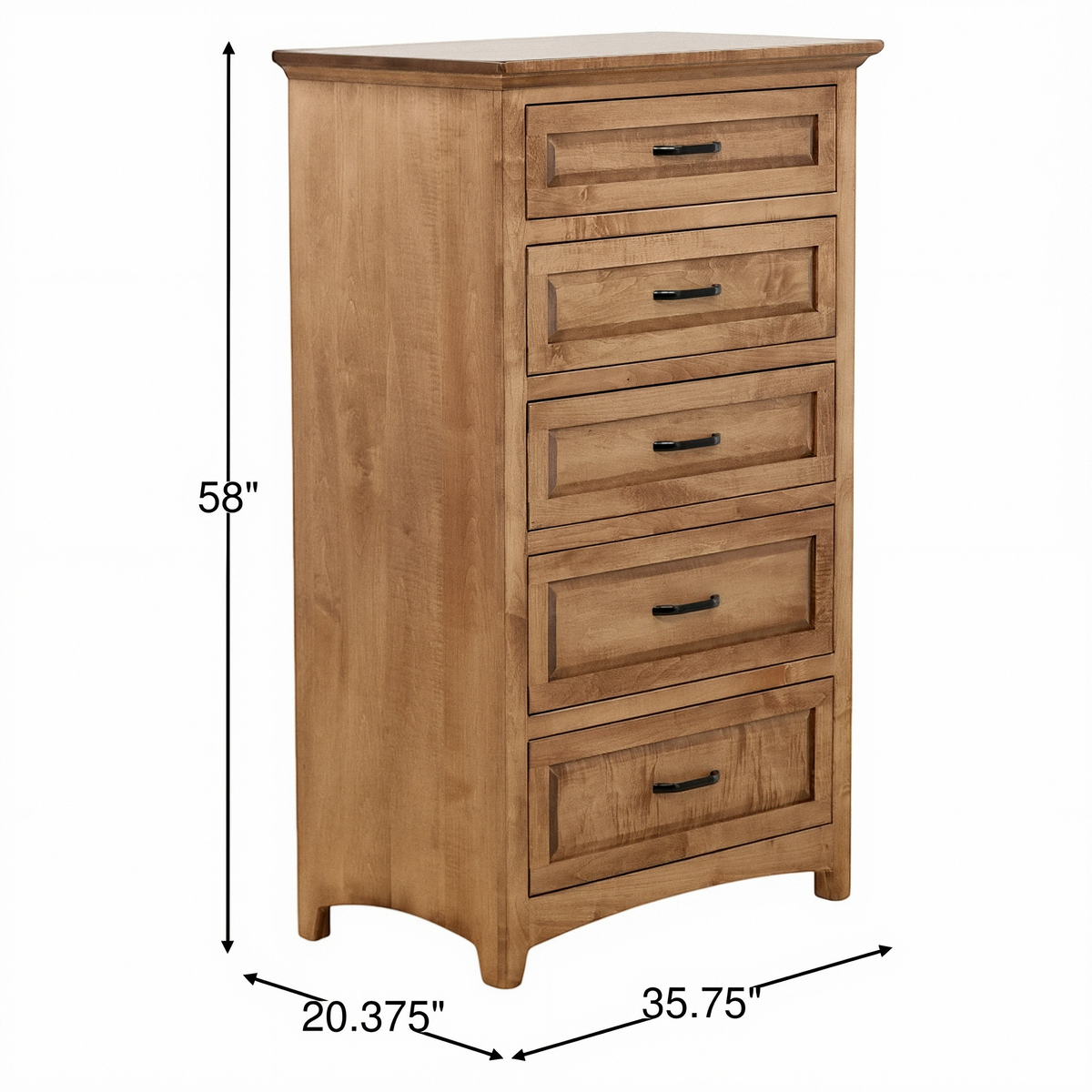 Riviera 5 Drawer Chest