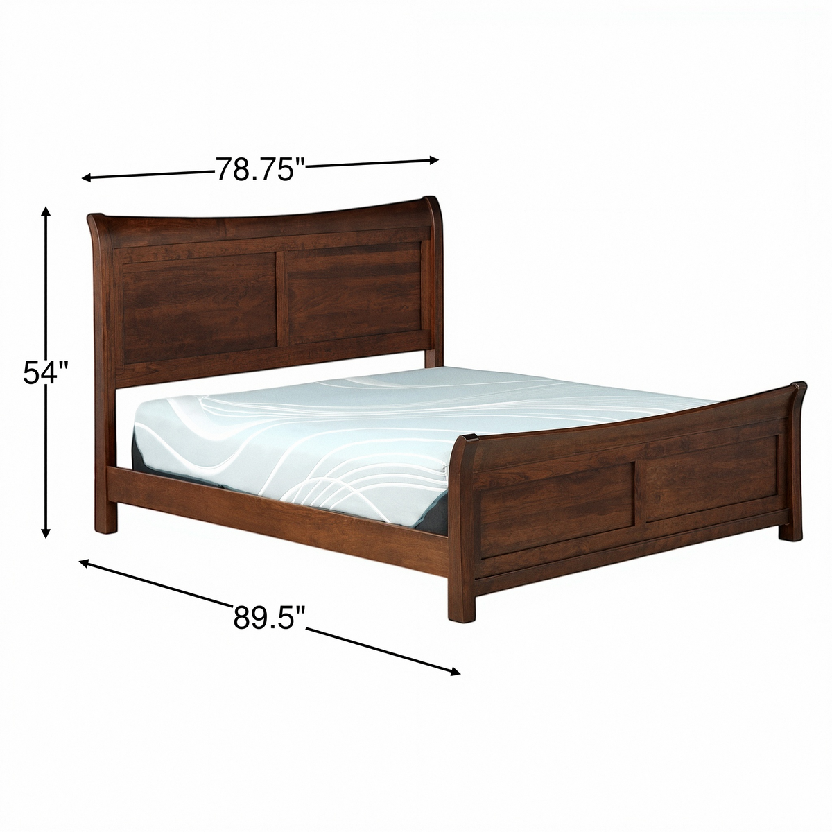 Princeton Sleigh Bed