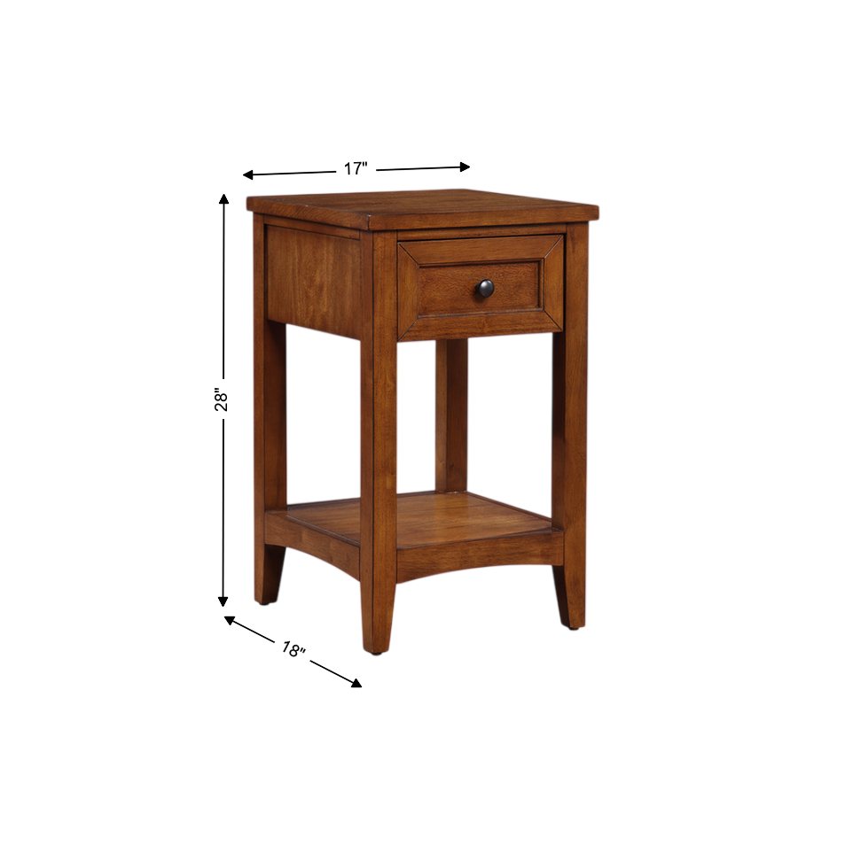 Oakley Open Nightstand