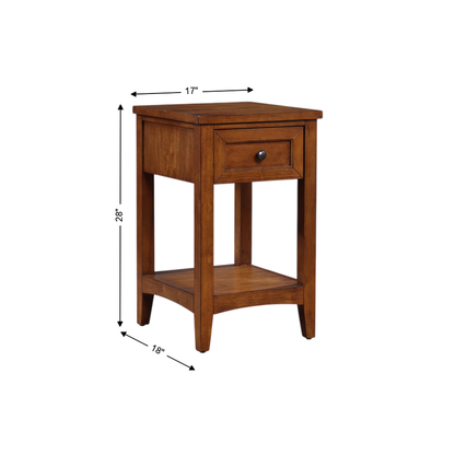 Oakley Open Nightstand