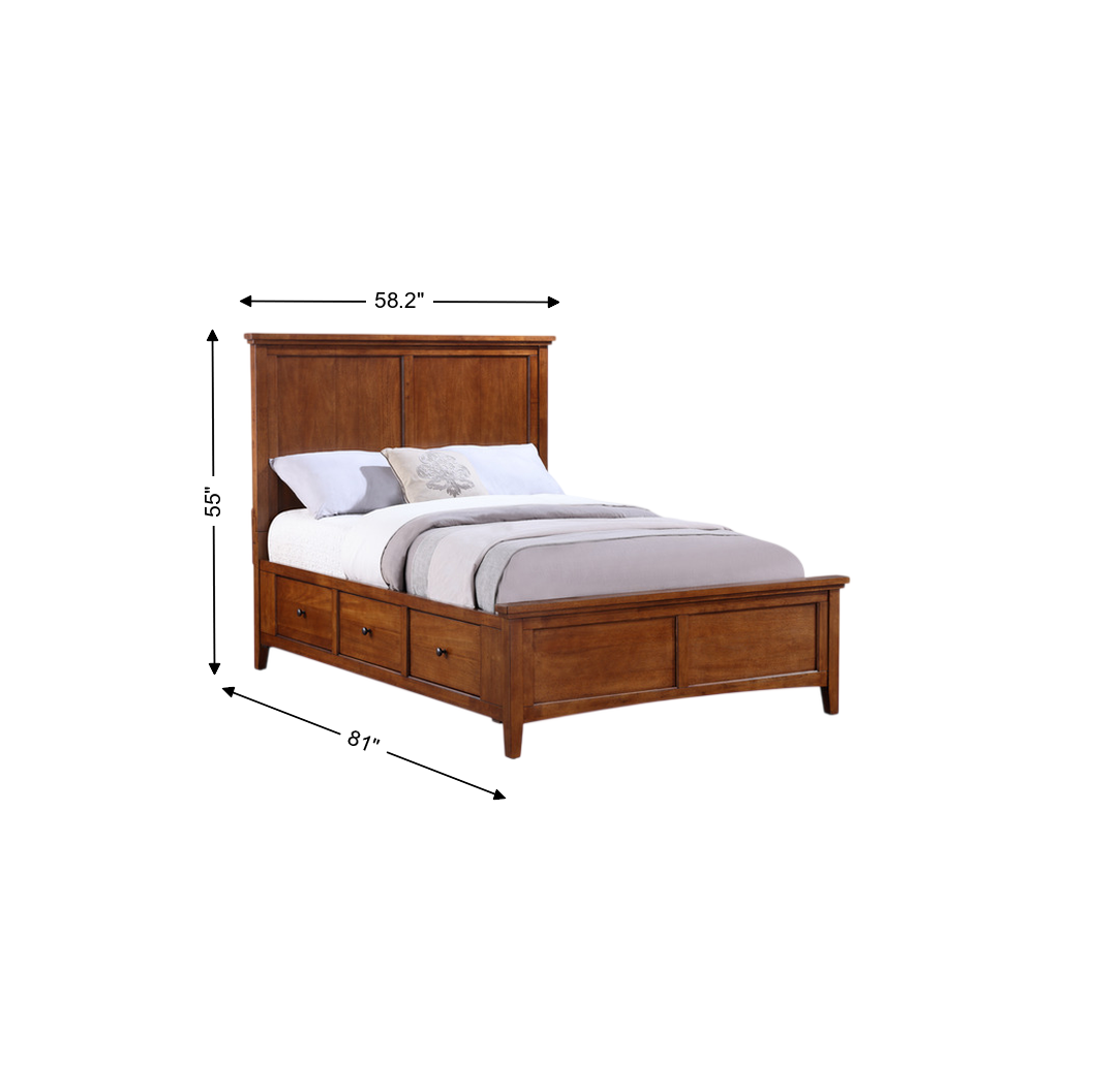Oakley Full Storage Bed