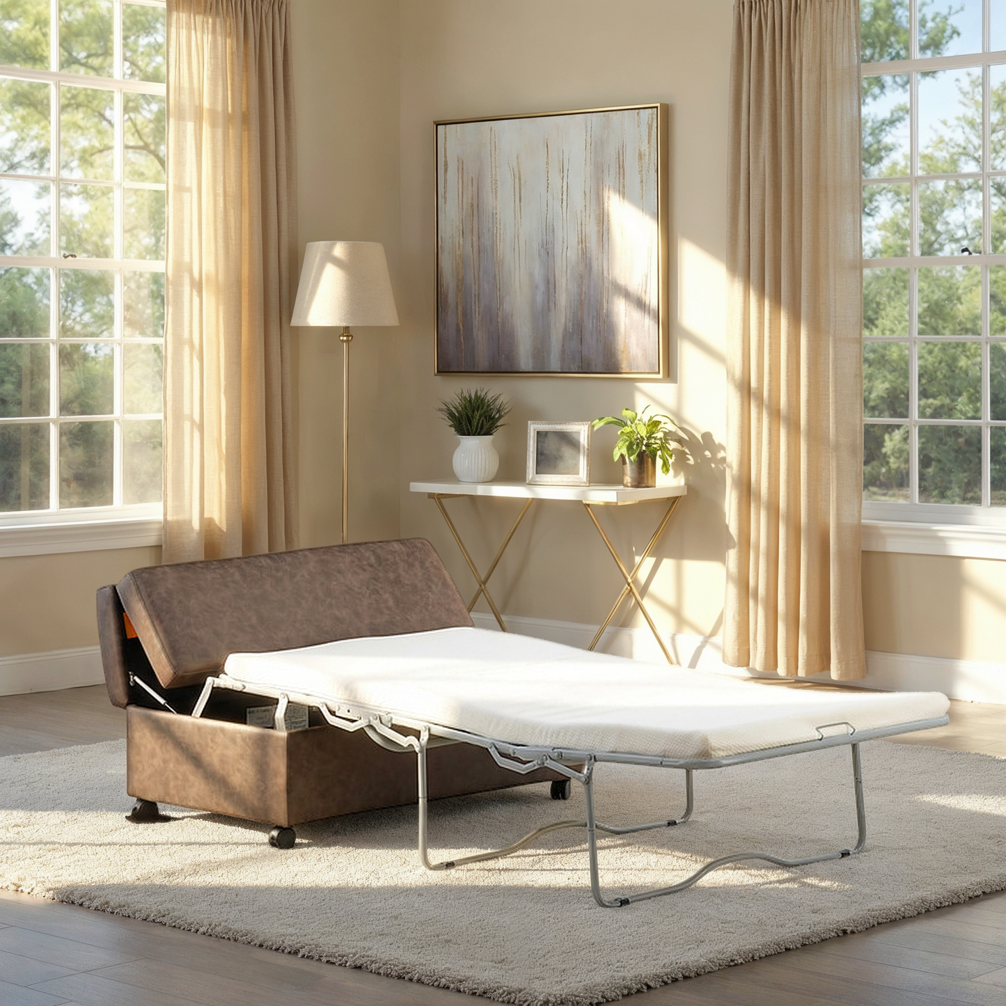 Maxwell Ottoman Twin Sleeper