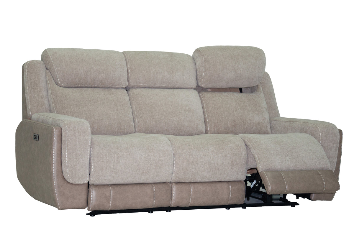 Xander Power Reclining Sofa with Drop-Down Table