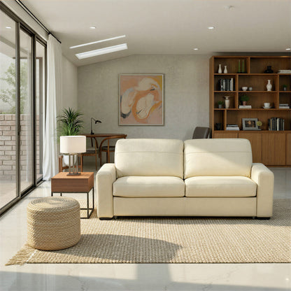 Forbes Leather Queen Sleeper Sofa