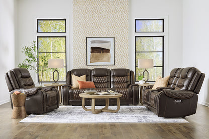 Marquee Leather Power Reclining Sofa