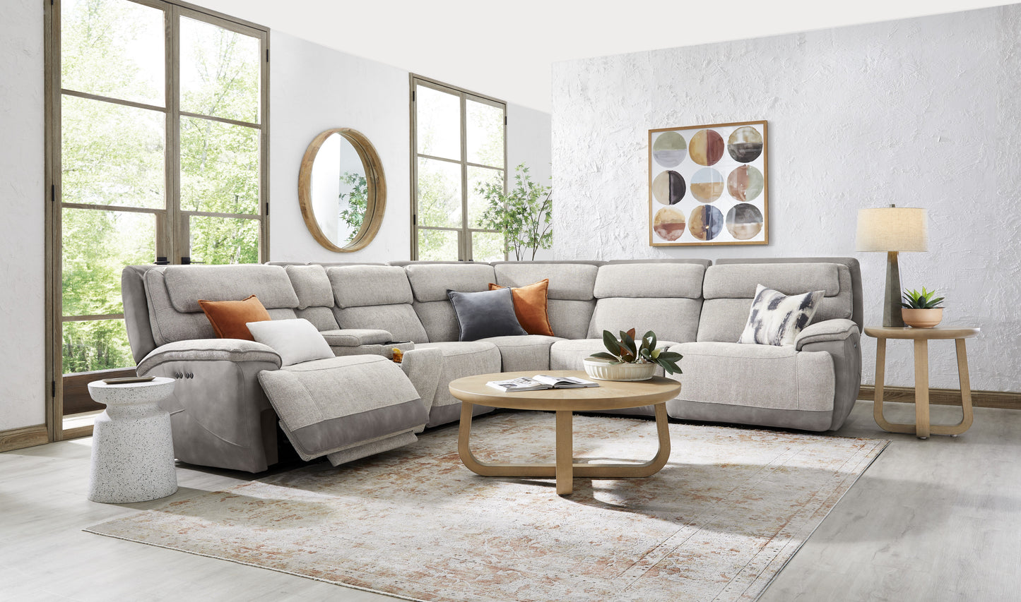 Belvedere 6-Piece Power Reclining Sectional
