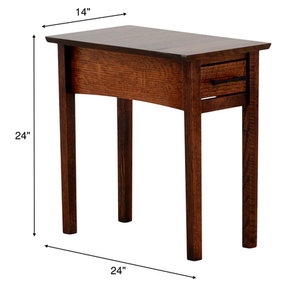 Heartland Mission Chairside Table