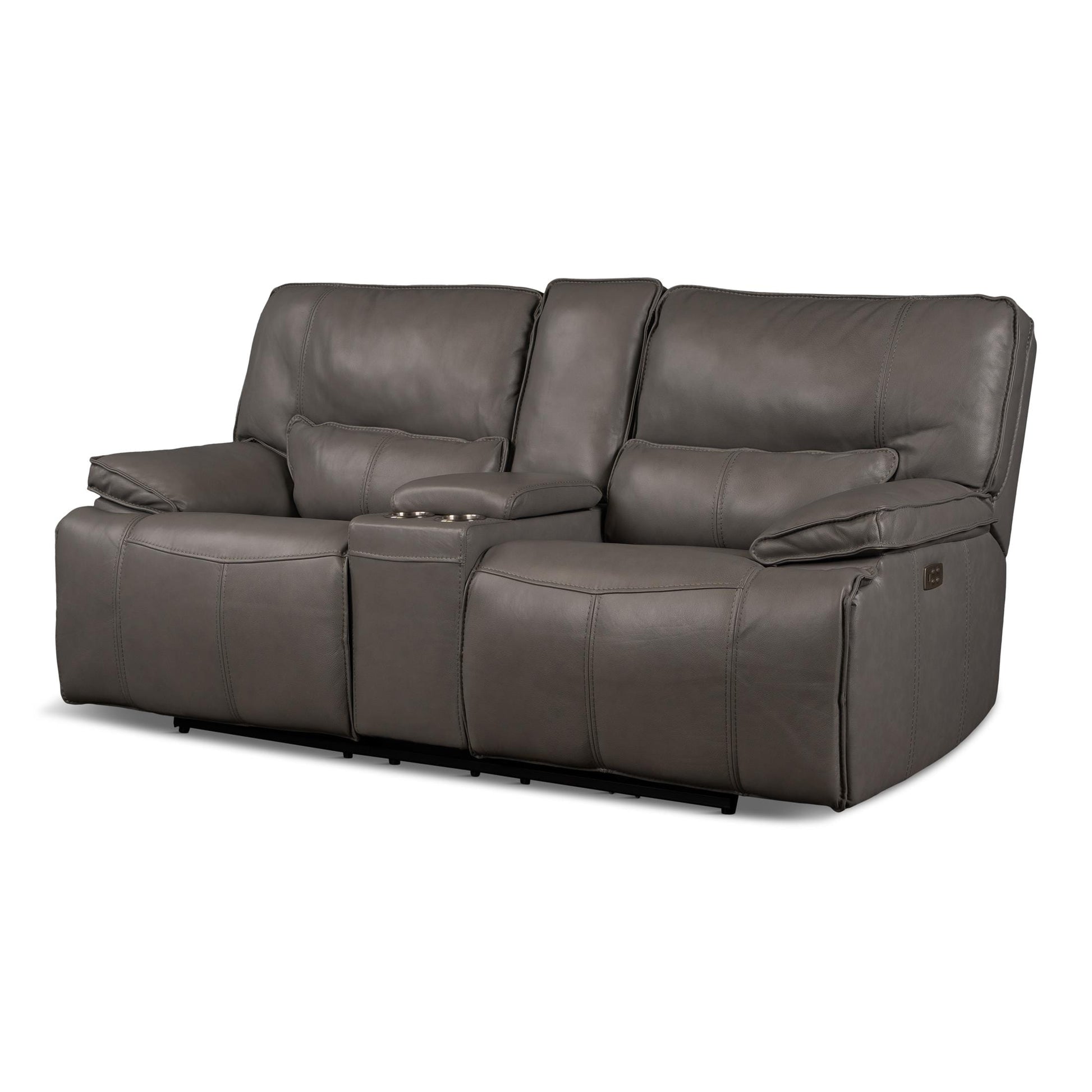 Bozeman Power Console Loveseat with Power Headrest