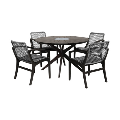 Sachi and Brighton 5 Piece Dining Set