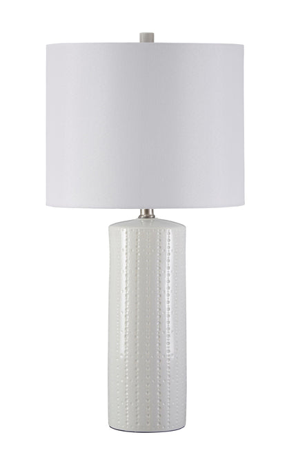 CERAMIC TABLE LAMP (2/CN)