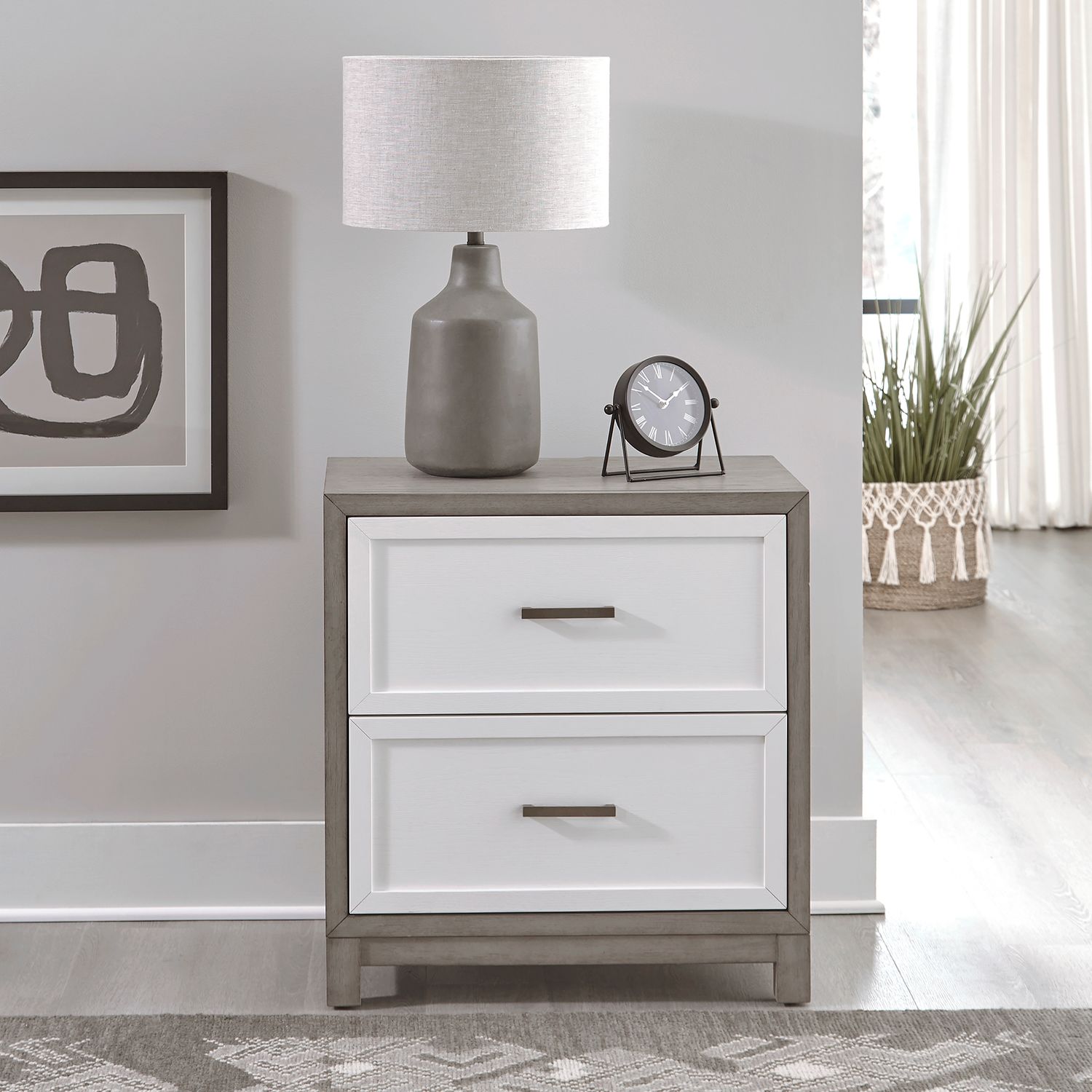 Blaire 2 Drawer Nightstand