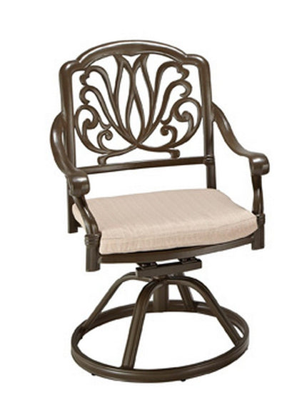 Capri Outdoor Swivel Rocking Chair Beige