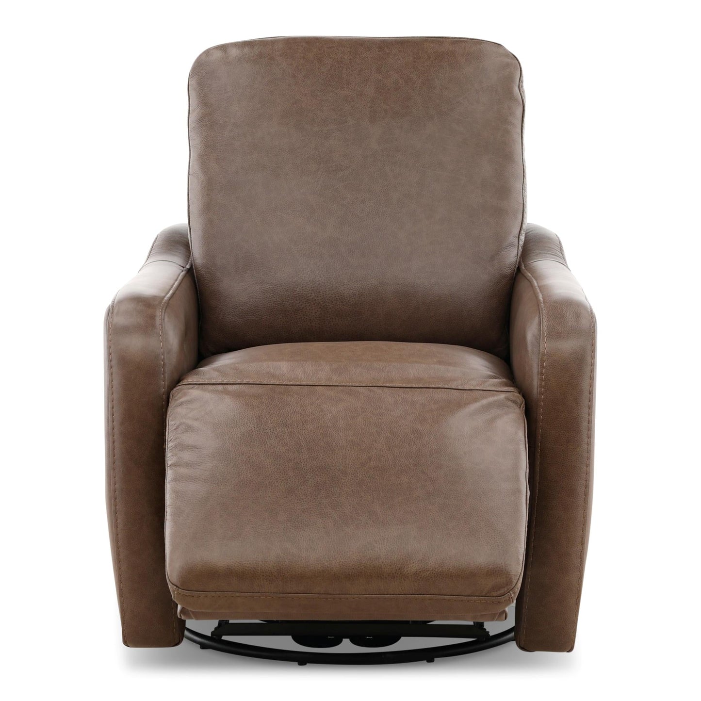 Brea Leather Power Swivel Recliner