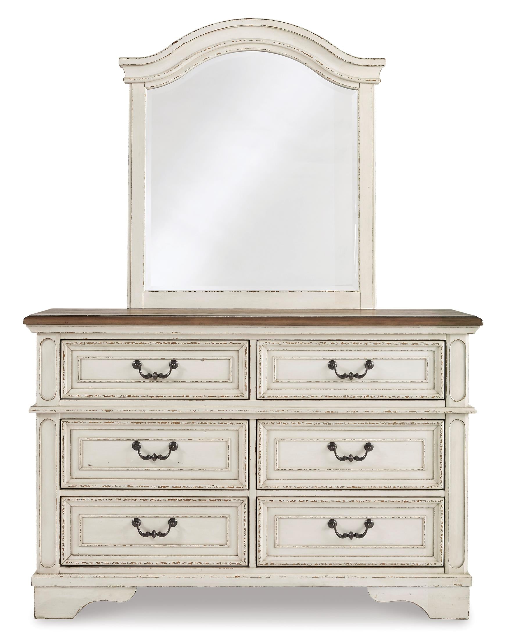 DRESSER AND MIRROR