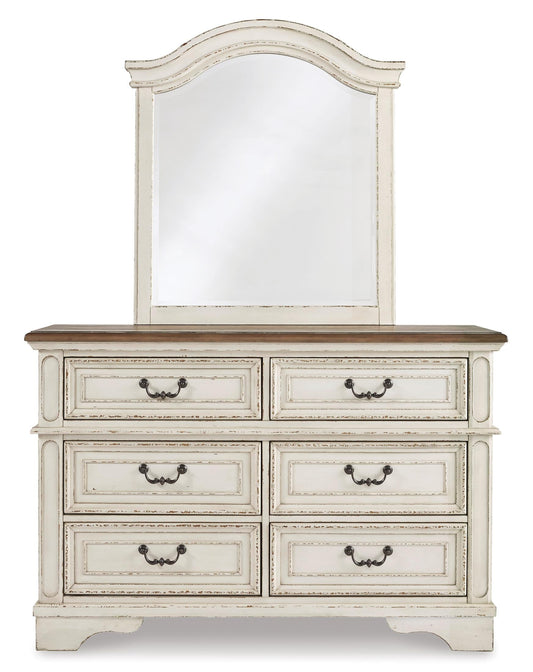 DRESSER AND MIRROR