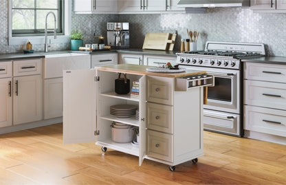 Dolly Madison 3 Drawer Kitchen Cart