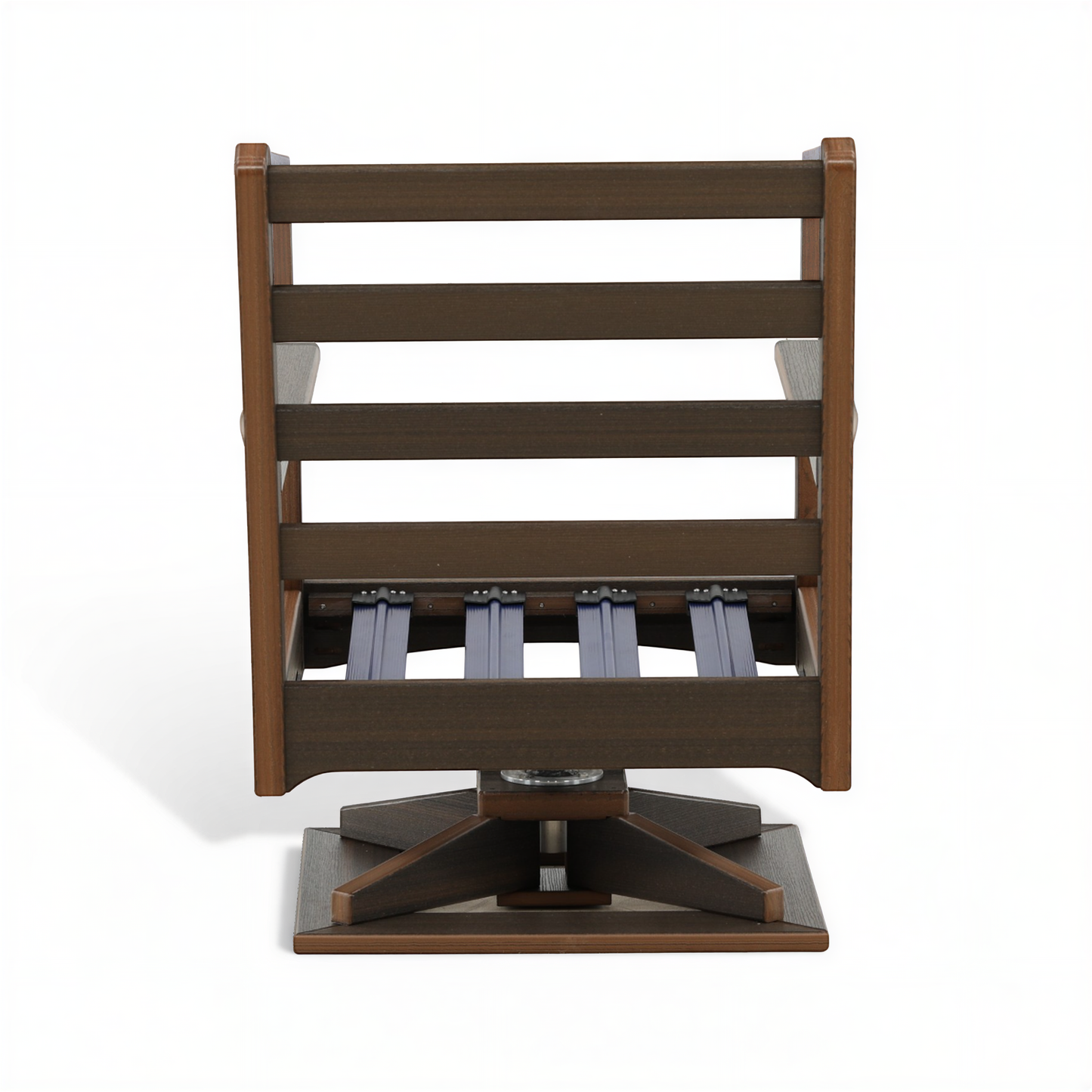 Lakeside Outdoor High Back Swivel Rocker