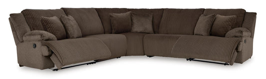 Top Tier 5-Piece Reclining Sectional