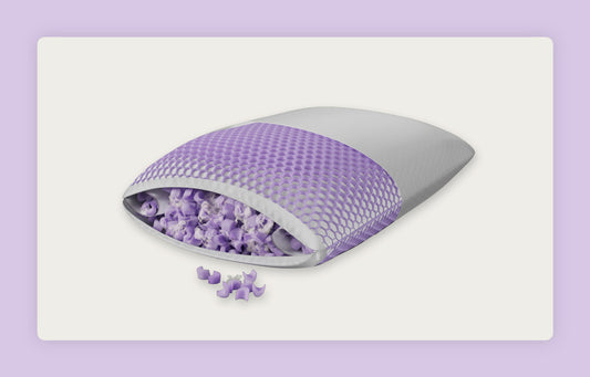 Purple Freeform Pillow