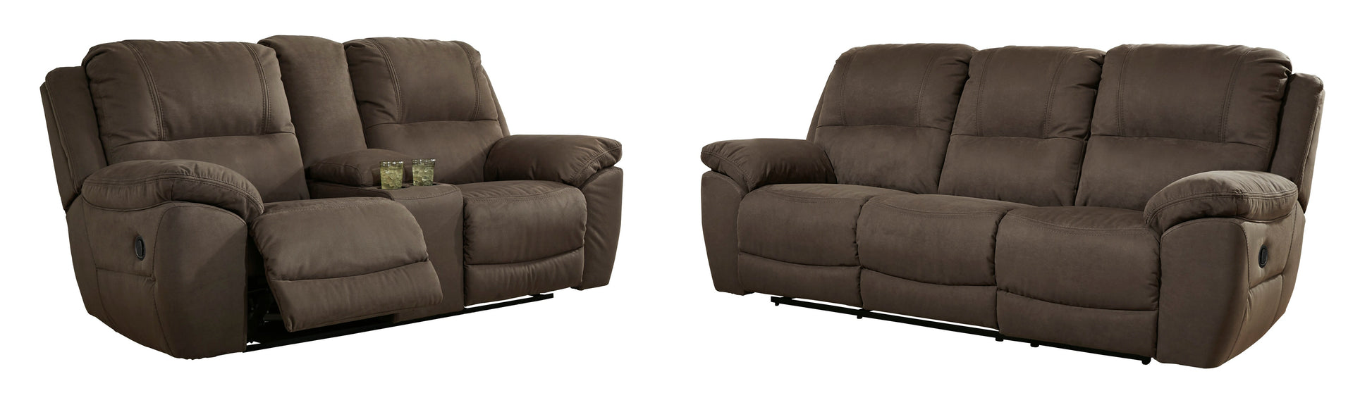 Next-Gen Gaucho Reclining Loveseat with Console