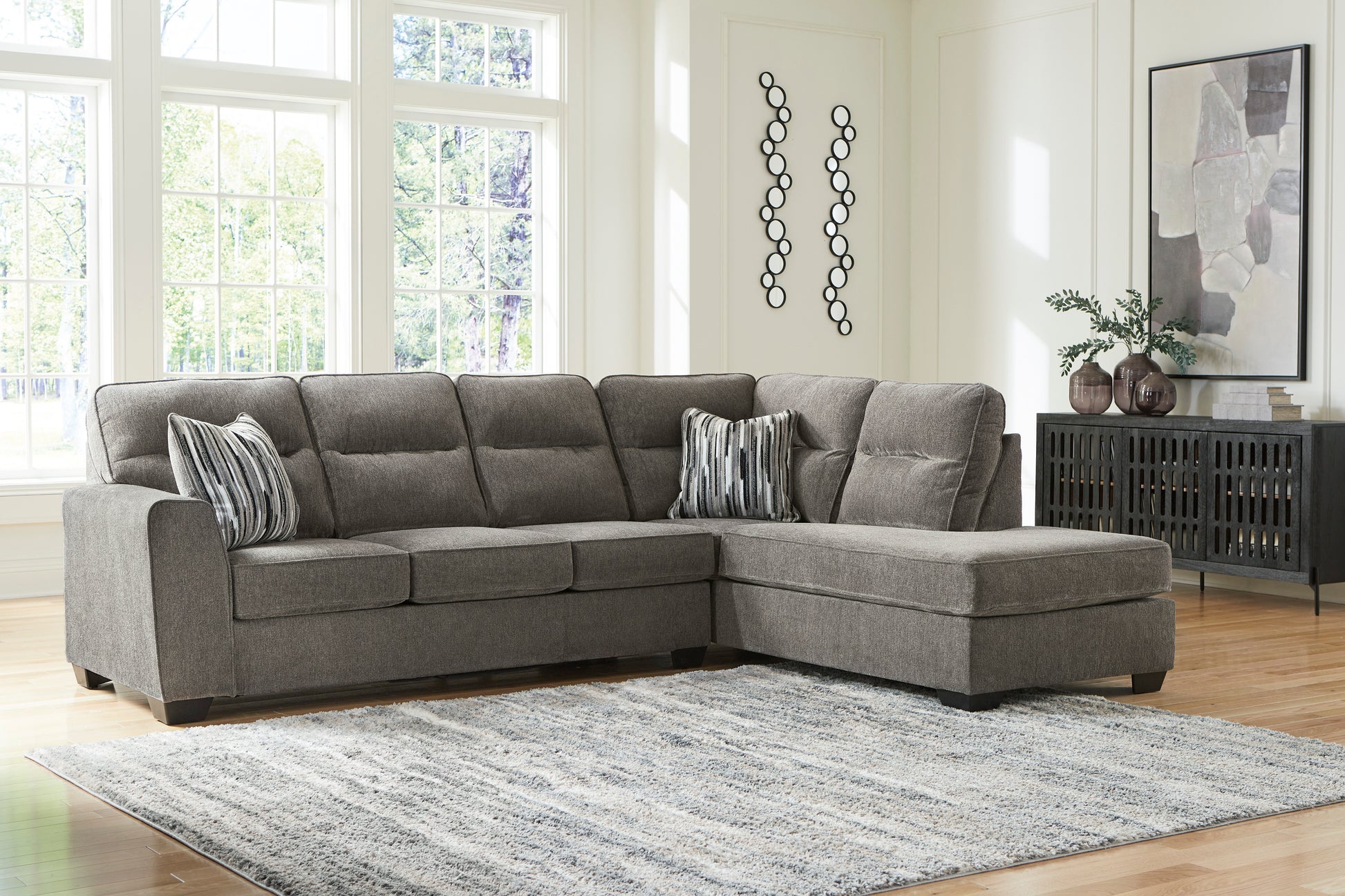 Ashley Olten 2-Piece Sectional with Chaise