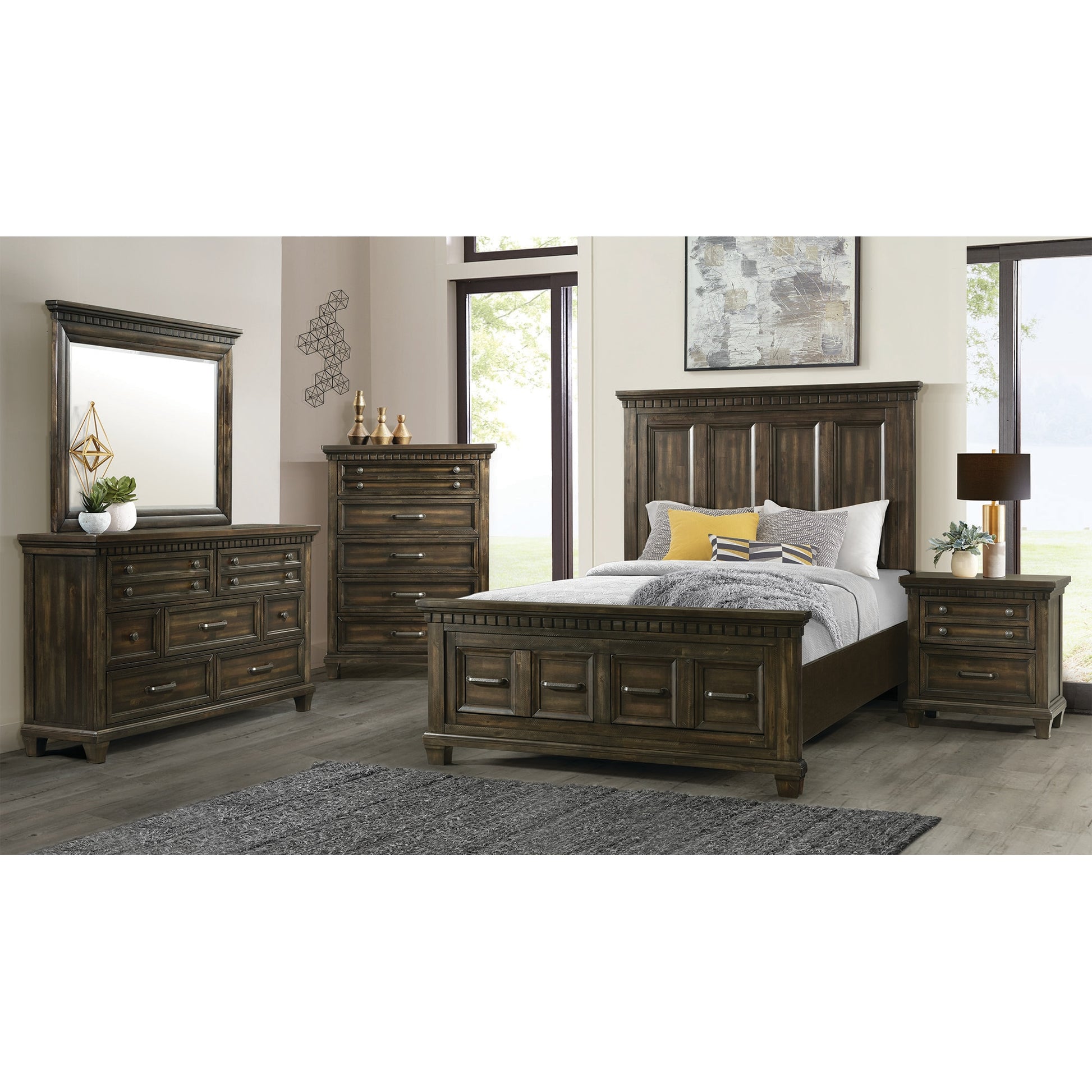 Warwick 3-Piece Storage Bedroom Set