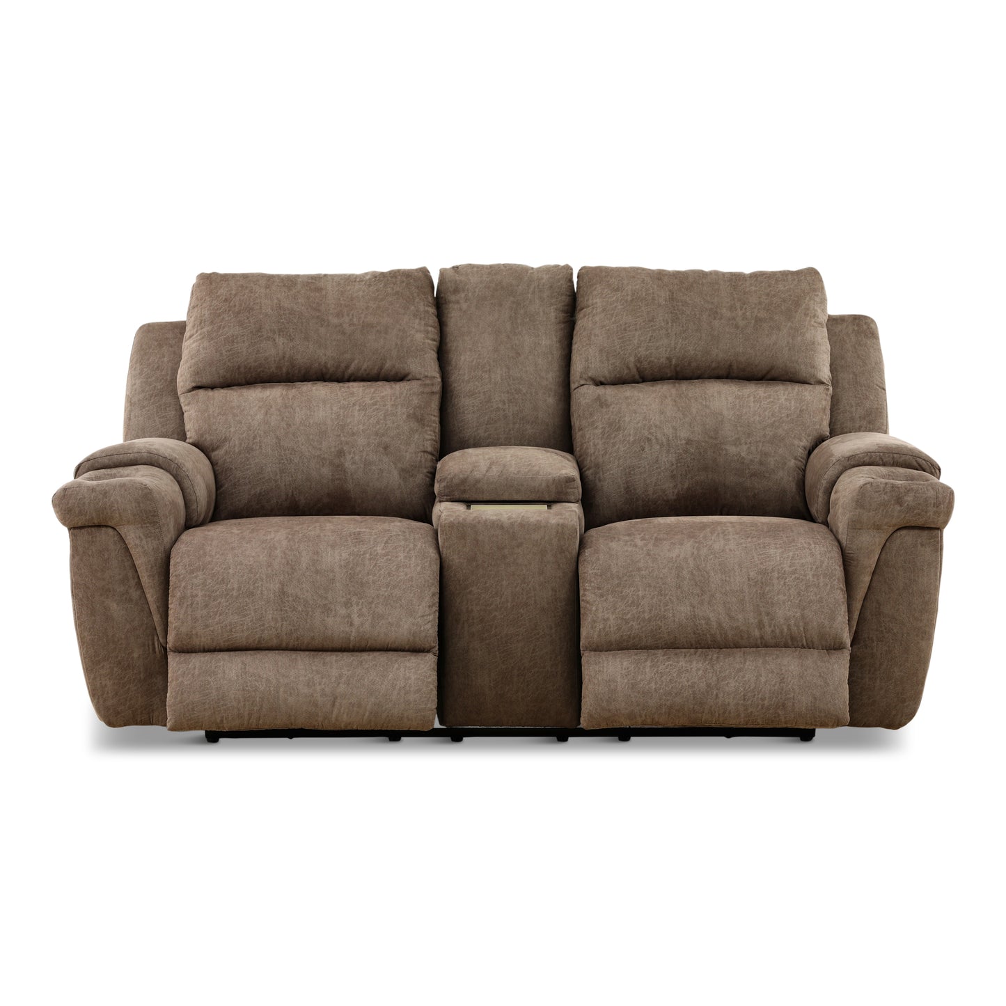 Lancaster Power Reclining Console Loveseat