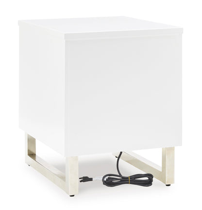 Gardoni Chairside End Table