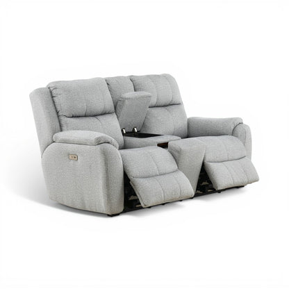 Waylon Power Reclining Console Loveseat