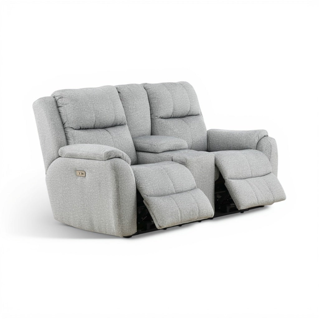 Waylon Power Reclining Console Loveseat