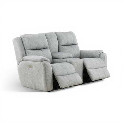 Waylon Power Reclining Console Loveseat