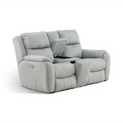 Waylon Power Reclining Console Loveseat