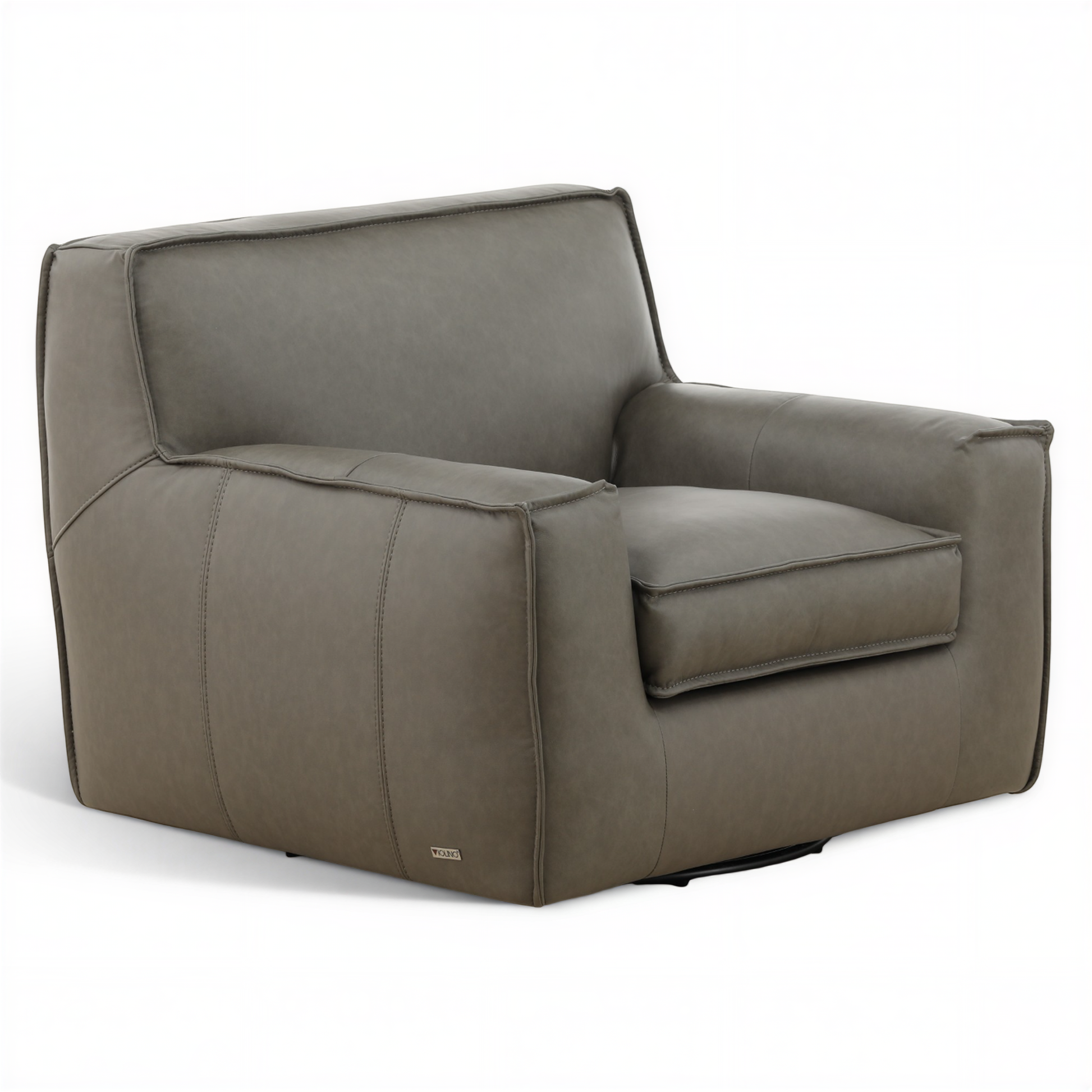 Cohen Leather Swivel Chair