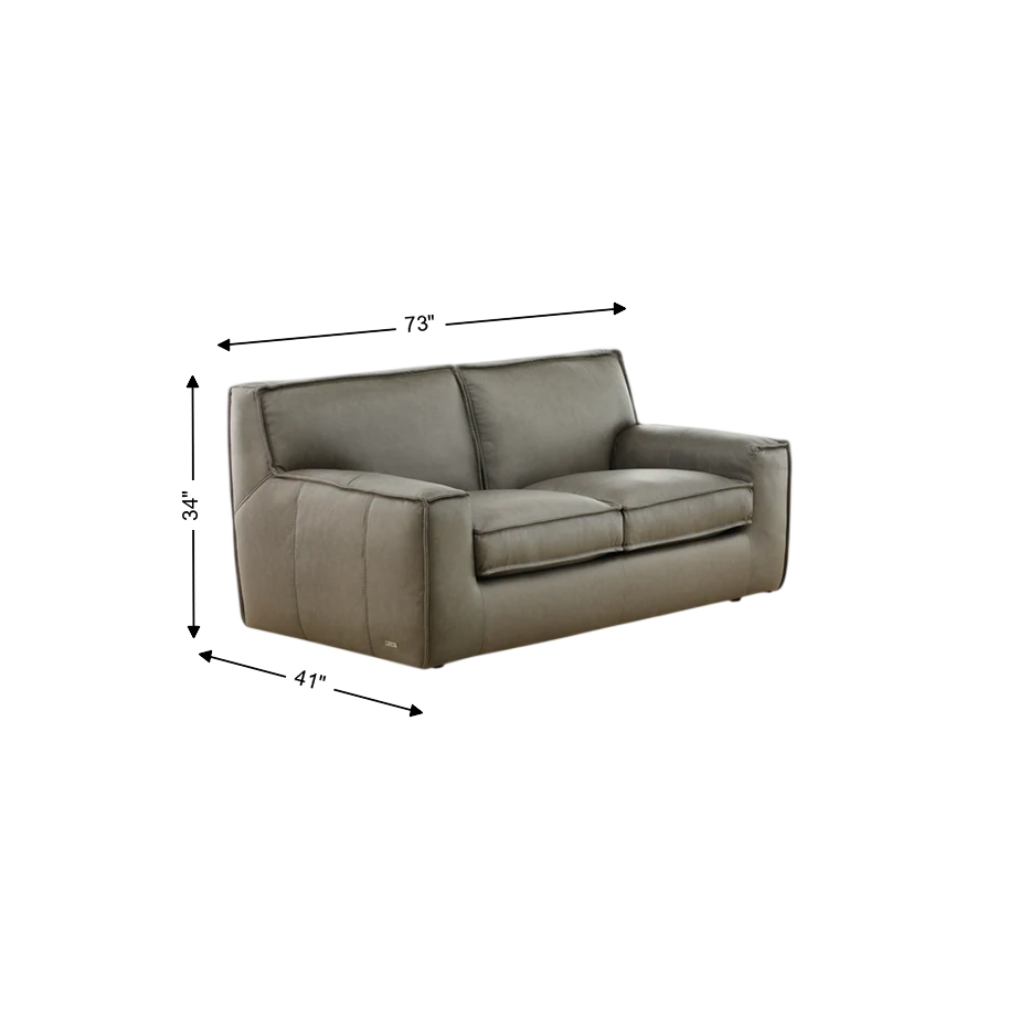 Cohen Leather Loveseat