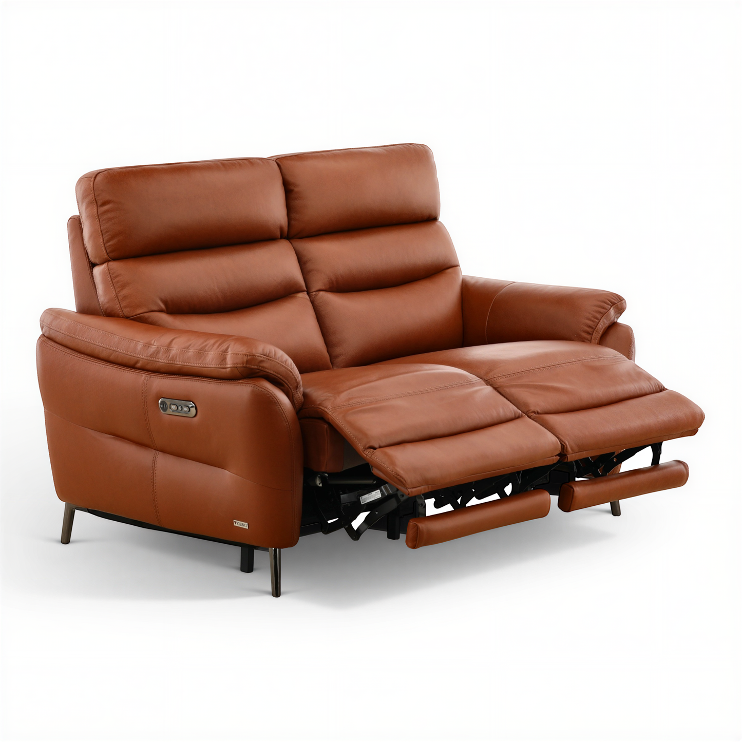 Underwood Leather Power Reclining Loveseat