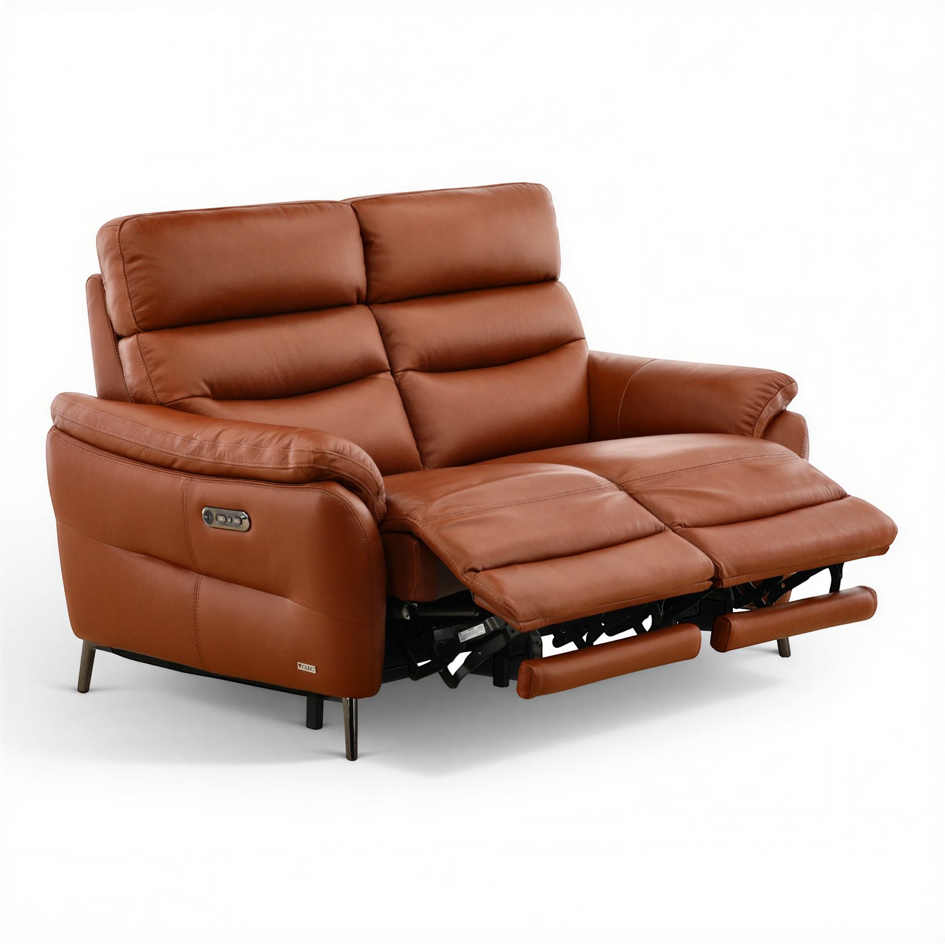 Underwood Leather Power Reclining Loveseat