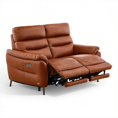 Underwood Leather Power Reclining Loveseat