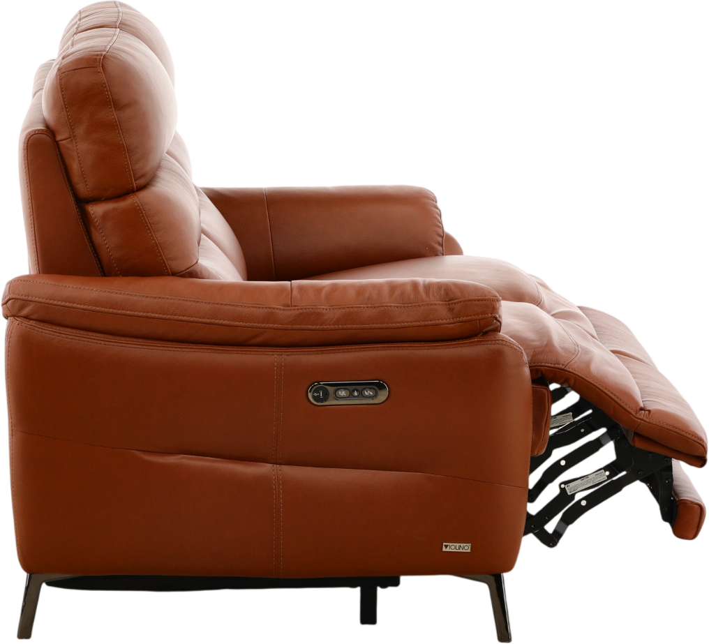 Underwood Leather Power Reclining Loveseat