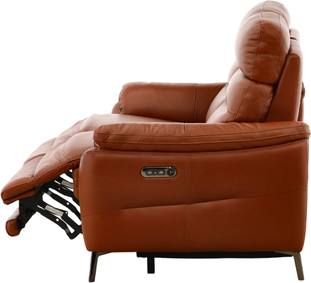 Underwood Leather Power Reclining Loveseat