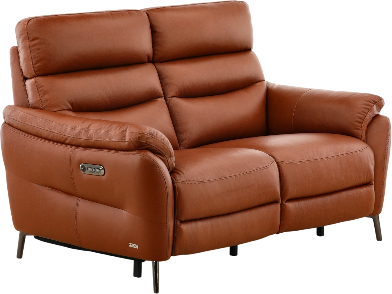 Underwood Leather Power Reclining Loveseat