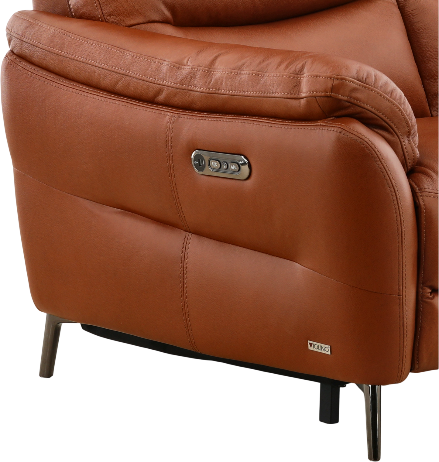 Underwood Leather Power Reclining Loveseat