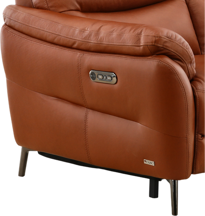 Underwood Leather Power Reclining Loveseat