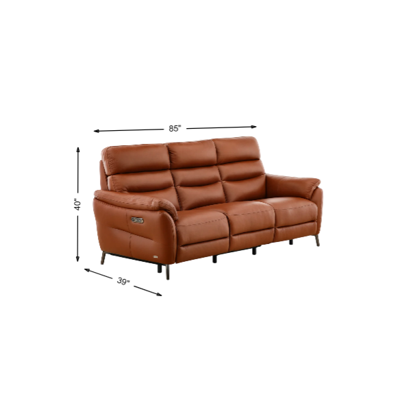 Underwood Leather Power Reclining Sofa