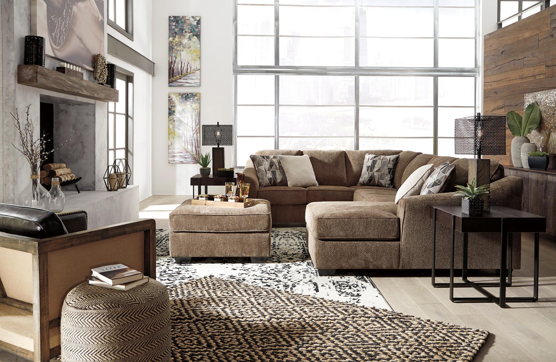 Graftin 3-Piece Sectional with Chaise