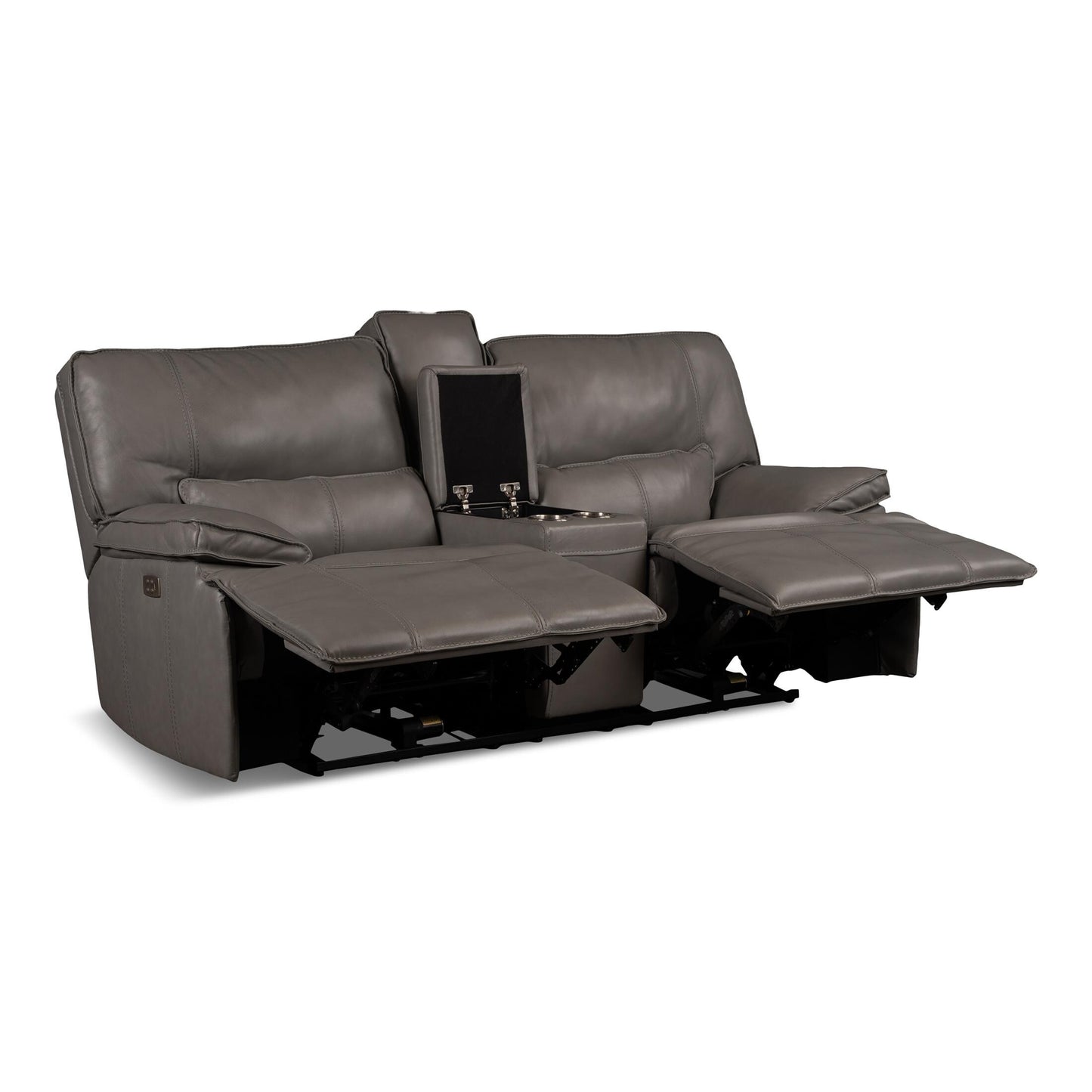 Bozeman Power Console Loveseat with Power Headrest